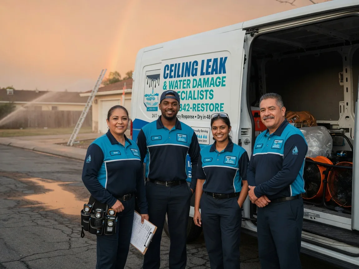 Ceiling Leak Cleanup company in Burnsville, NC